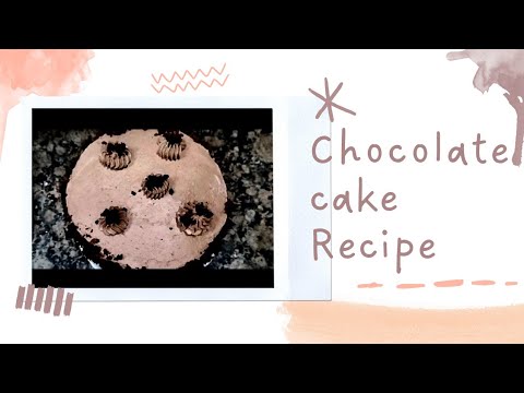 Chocolate cake recipe||Easy chocolate cake||Browns Kitchen with Zobia #chocolatecake #cake