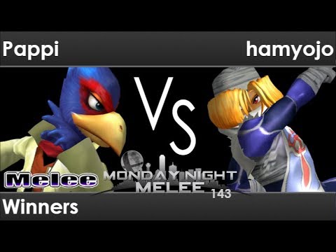 MNM 143 - Pappi (Falco) vs FX | hamyojo (Sheik) Winners - Melee
