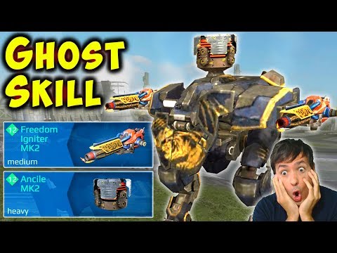 NEW GHOST SKILL LANCELOT - Fast Mk2 Ancile TANK War Robots Gameplay WR