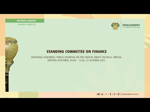 Standing Committee on Finance, 22 October 2025