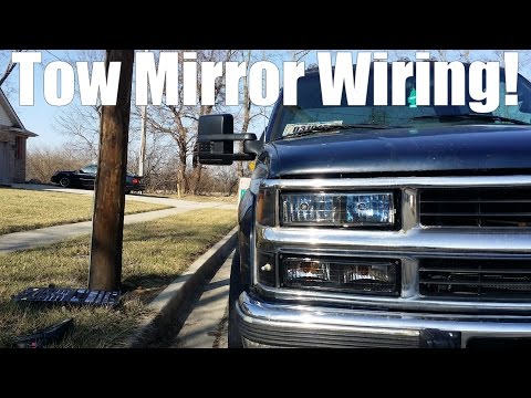 Tow Mirror Wiring 88-98 OBS Chevy/GMC