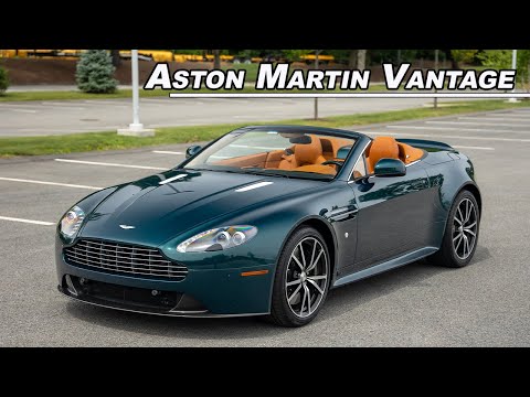 2012 Aston Martin Vantage S Roadster - British V8 Motoring With No Roof! (POV Binaural Audio)