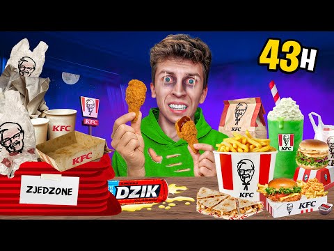 MUSIAŁEM ZJEŚĆ WSZYSTKO z KFC ZANIM ZASNĘ!