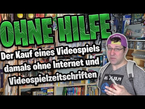 Der KAUF eines Videospiels DAMALS ohne INTERNET und VIDEOSPIELZEITSCHRIFTEN