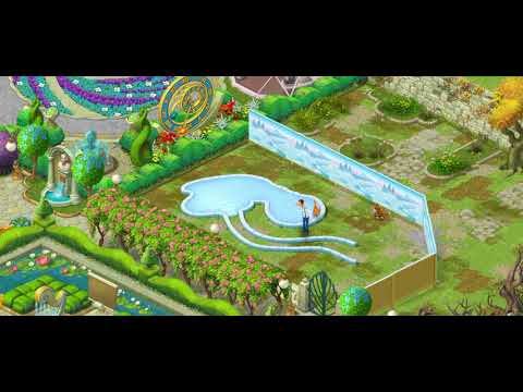 Gardenscapes Season area ❄️🌺🌊🍂 Area 17 Day 1 | No Commentary✓©