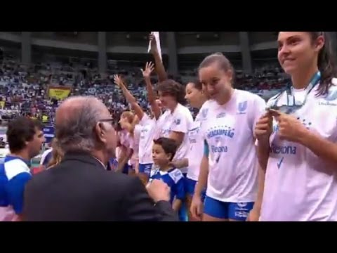 Cerimônia de premiação do Unilever/Rio de Janeiro na final da Superliga Feminina de Volei 2013/2014