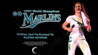 Go Marlins! (live) Gloria Estefan World Series Champion 1997 rare