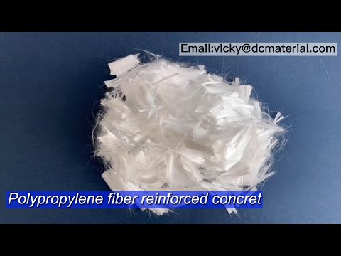 White Polypropylene Fiber