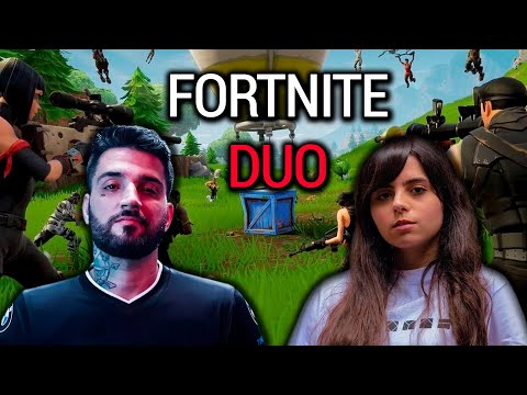 BRTT JOGANDO FORTNITE DUO PAULA NOBRE