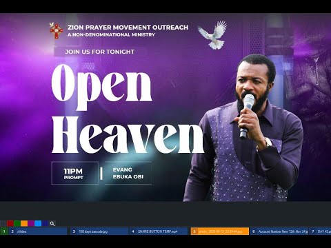 NIGHT OF OPEN HEAVEN  [DAY 73: 100 DAYS FASTING & PRAYER] 15TH SEPTEMBER 2025.