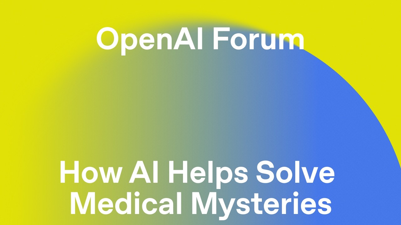 How AI Helps Solve Medical Mysteries at Boston Children’s Hospital | OpenAI Forum - OpenAI Youtube