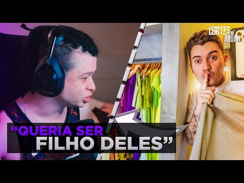 ARUAN REAGE A SURPREENDI MINHA NAMORADA COM UM IPHONE 13 PRO MAX NO TRABALHO DELA - Cortes do Aruan