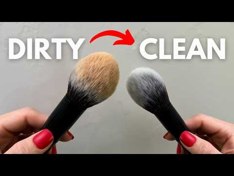 The Best Way To Clean Makeup Brushes
