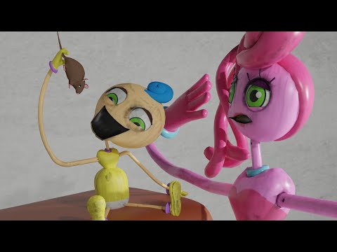 baby long legs daily life // Poppy Playtime chapter 2 animation