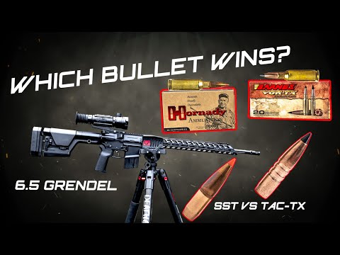 Hornady SST vs Barnes TAC-TX | 6.5 Grendel Hunting Ammo Test & Ballistics Breakdown
