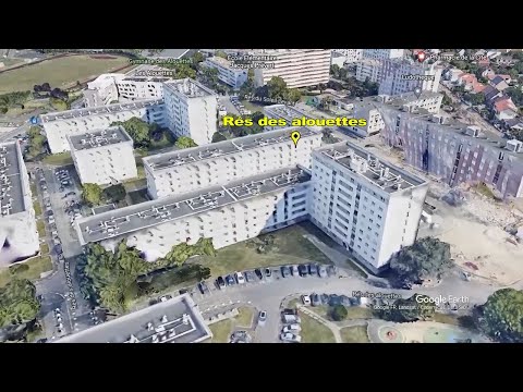 Dans les Yvelines, une femme de 18 ans tuée, son conjoint en garde à vue #EarthStudio #GoogleEarth