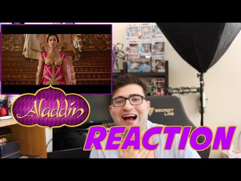 Aladdin Special Look +  First Look at Genie REACTION | @CaptainFizman