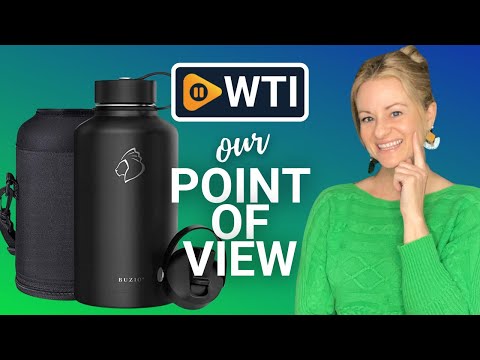BUZIO Stainless Steel Water Bottles - WTI product video review
