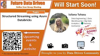 Download the video "Cloud Data Driven | 2024-07-25 | Structured Streaming using Azure Databricks | Iuliana Tuhasu"