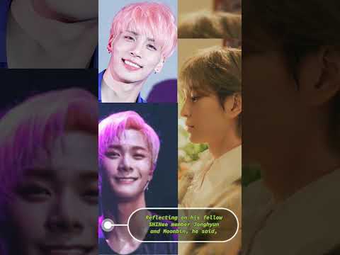 SHINee's Onew opens up about mental health & the late Moonbin😢 #moonbin #astro #onew #shinee #shorts