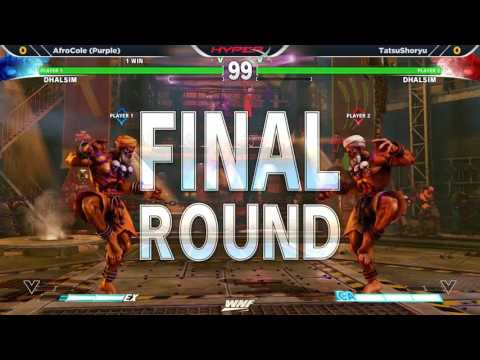 WNF 2.6 SFV - AfroCole (Dhalsim (Purple)) vs TatsuShoryu (Dhalsim (Yellow))
