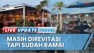 Pengunjung Geruduk Wisata Kuliner di Pusat Oleh-oleh Angsana Kabupaten Tanahbumbu, Masih Direvitasi