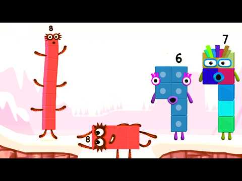 Numberblocks Adventures #16 - Meet the Numberblocks 8 6 7 1 5 3 - Numberblocks by Cbeebies