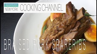 Braised Pork Spareribs # とろっとろやわらかスペアリブ煮込み!!