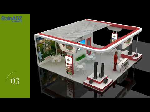 3D Exhibition Stall Designing Services