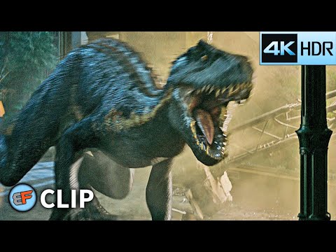 Indoraptor Chasing Maisie Scene | Jurassic World Fallen Kingdom (2018) 4K HDR Movie Clip