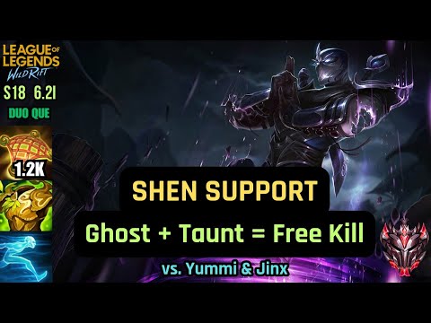 They Thought Shen Support Was a Troll… Then Yuumi & Jinx Got Destroyed! | Wild Rift