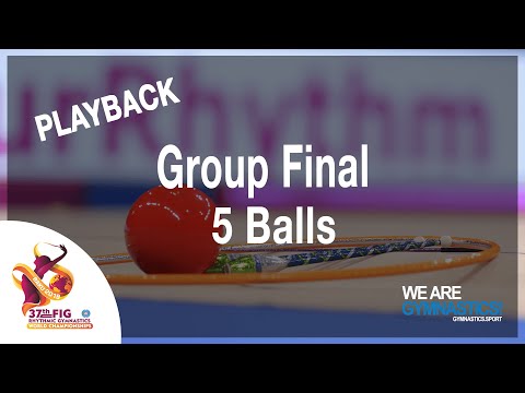 FIG WORLD CHAMPIONSHIP REPLAY: 2019 Rhythmic Group 5 Ball Final, Baku