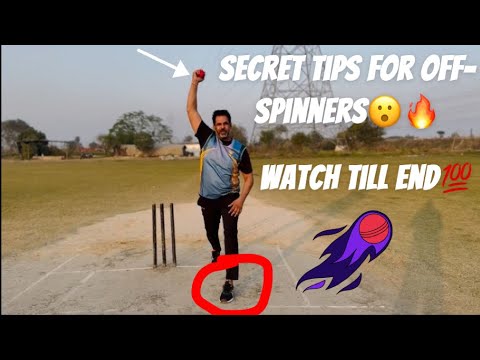 Now off-spinners can control line and length with this tremendous technique🔥🤩...Secret tips🤫