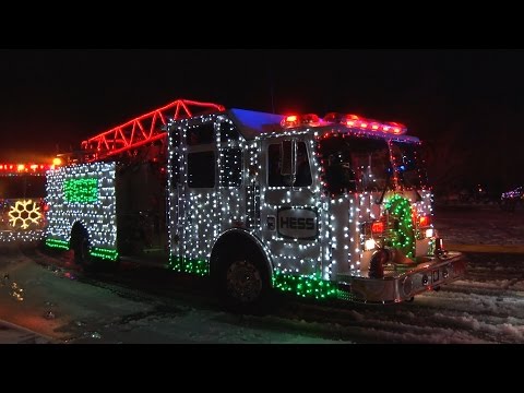 2016 Nesconset,NY Fire Department Santa Claus Parade  12/17/16