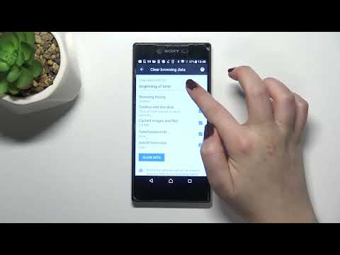 Clear browsing history on SONY Xperia Z5 Premium / Clear Browsing Data on SONY Xperia Z5 Premium