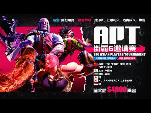 SF6 APT Invitational TOP16-FINAL（XIAOHAI/DCQ/ANGRYBIRD/KAKERU/BIGBIRD and so on）