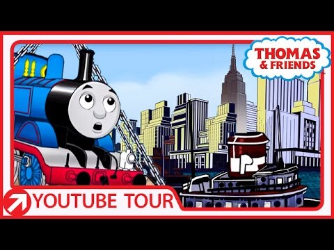 Thomas Goes to New York! | YouTube World Tour | Thomas & Friends - Kids TV Series, Kingdom Kids Zone - Thomas & Friends