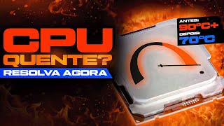 COMO DIMINUIR A TEMPERATURA DO PROCESSADOR ! CPU ESQUENTANDO NOS JOGOS ? SOLUÇÃO TEMPERATURA CPU !