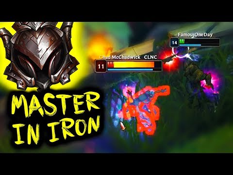 i took my nasus into IRON IV and this is what happened...
