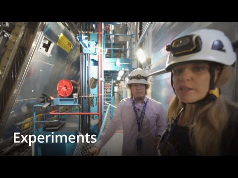 ATLAS Experiment - Live recording from 100m underground