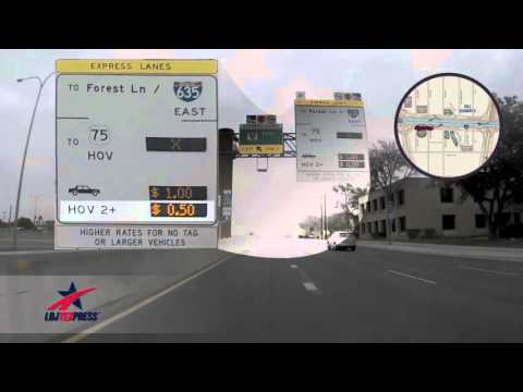 LBJ TEXpress Lanes | Preston Road Entrance, I-635 EB