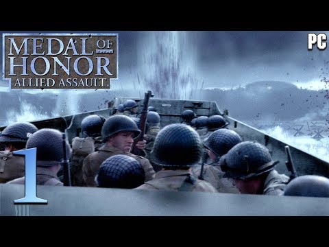 Medal of Honor Allied Assault - Walkthrough Part 1 - (PC) [720p60FPS]