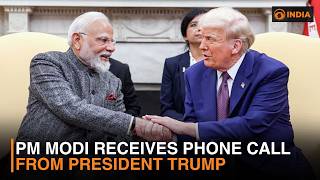 PM Modi receives phone call from President Trump | DD India