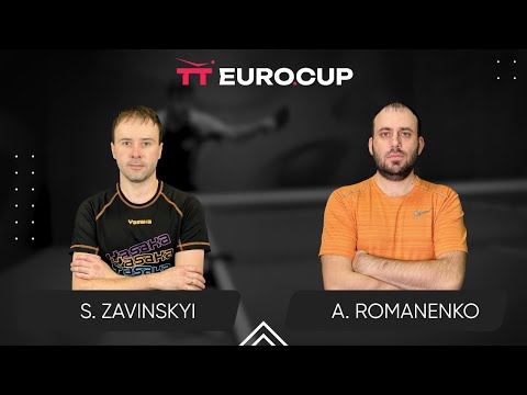 20:05 Serhii Zavinskyi - Andrii Romanenko 18.04.2025 TT Euro.Cup Ukraine Professional. TABLE 4
