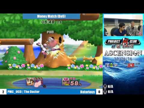 “Ascension 11/26/16” - The Doctor (Mario) v. Notorious (CF) - MM