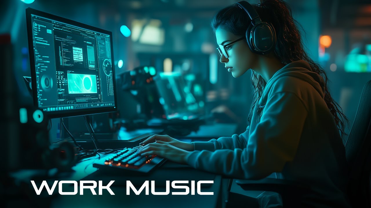 Productive Work Music — Deep Future Garage Mix for Concentration