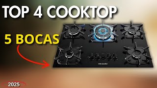 Os 4 Melhores Cooktops 5 Bocas com Ofertas Limitadas — Aproveite Antes que Acabe!