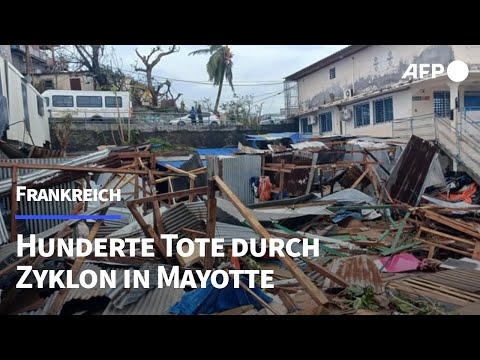 Video Thumbnail: Hunderte Tote durch Zyklon in Mayotte | AFP