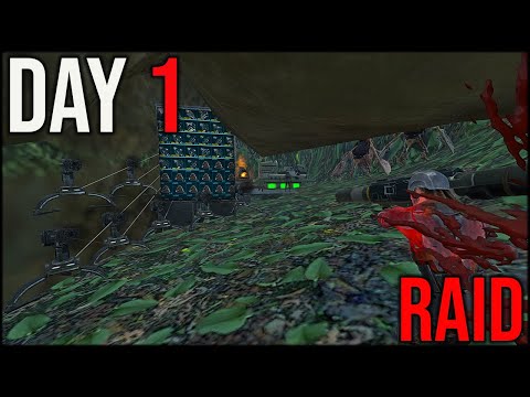 Wiping Every Rathole We See On Day 1! - Ark Survival Evolved