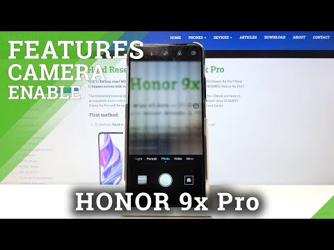 How to Use Camera Leveler in HUAWEI Honor 9x Pro – Make Straight Photos